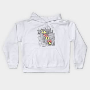 Barcelona Skateboard Kids Hoodie